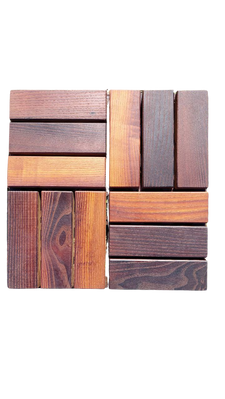 Терасная термированная деревяная плитка WB 212000 фото